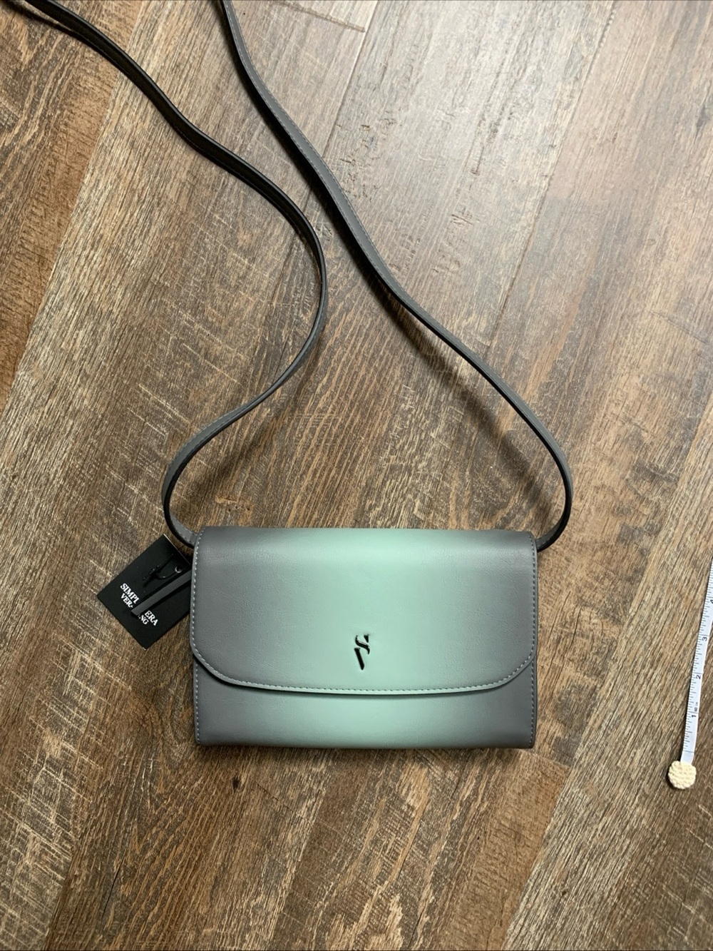 Simply Vera Wang Women's Green Ombré Signature Mini Crossbody Bag - NWT